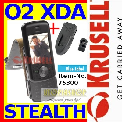Krusell Orbit Ledertasche 75300 O2 XDA Stealth Tasche Etui Case