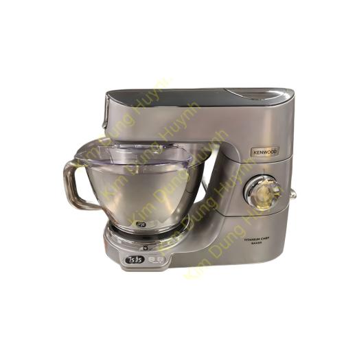 Kenwood KVC85.124SI Procesador de alimentos Titanium Chef Baker con báscula integrada y accesorio para licuadora
