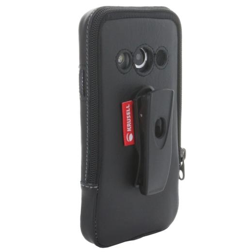 Krusell Classic 60332 Ledertasche Samsung Galaxy Xcover 3 G388F Tasche Case Etui Hülle