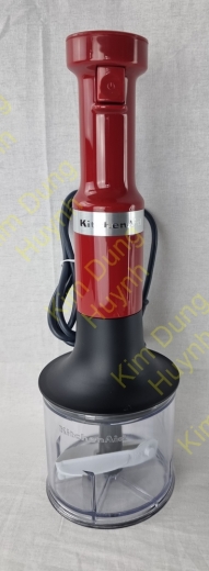 KitchenAid 5KHBV83EER Stabmixer empire rot 180 Watt Handmixer Mixen Pürieren Hacken