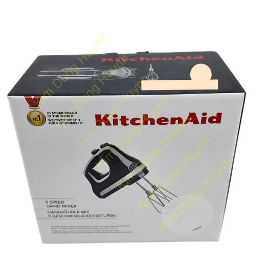 KitchenAid Handmixer weiss 5KHM5110EWH 85 W Kabel Hand Mixer Rührer Handrührer