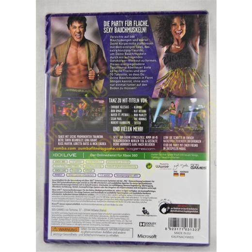 XBOX360 Zumba Fitness Core Sport Spiel Game Kinect 505 Games