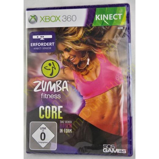 XBOX360 Zumba Fitness Core Sport Spiel Game Kinect 505 Games