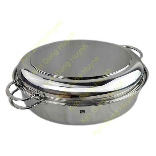 Zwilling Plus stainless steel multi roaster 38 cm 8,5 L 40993-382