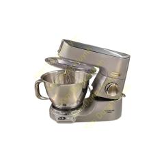 Kenwood KVC85.124SI Procesador de alimentos Titanium Chef Baker con báscula integrada y accesorio para licuadora