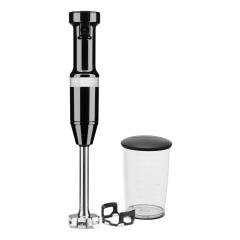 KitchenAid 5KHBV53EOB Batidora de inmersión Licuadora 180 W Classic Onyx Negro