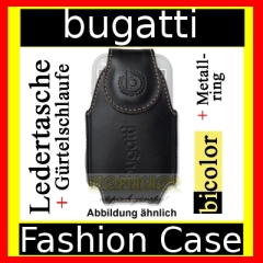 bugatti Fashion Case 06347 Ledertasche Tasche BlackBerry Pearl 8100 8100C 8100G 8100V