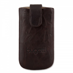 bugatti Unique Handy Case 07320 Handycase tobacco Size S universal case EasyReleaseTechnique belt loop