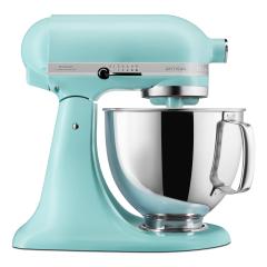KitchenAid 5KSM125EMI procesador de alimentos Batidora de varillas 300 W Azul Mineral Water
