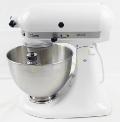 Kitchenaid 5K45SSEFW Küchenmaschine matt Weiß 4,3 L 275 Watt Classic
